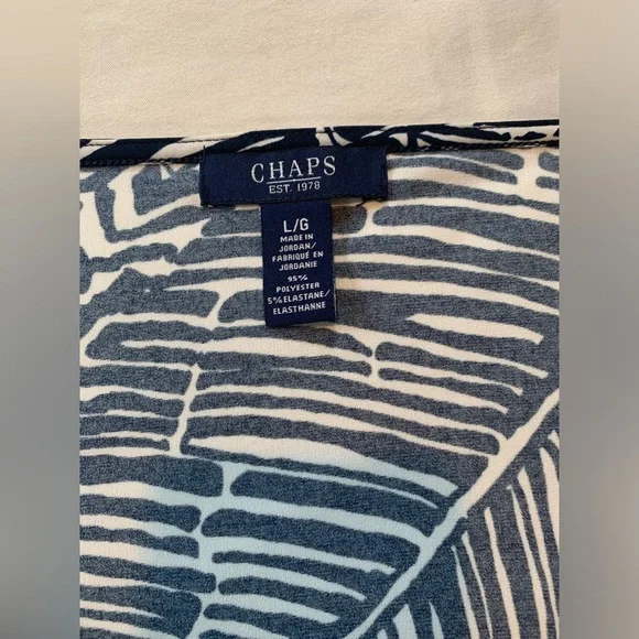 Chaps blouse L - Picture 3 of 9